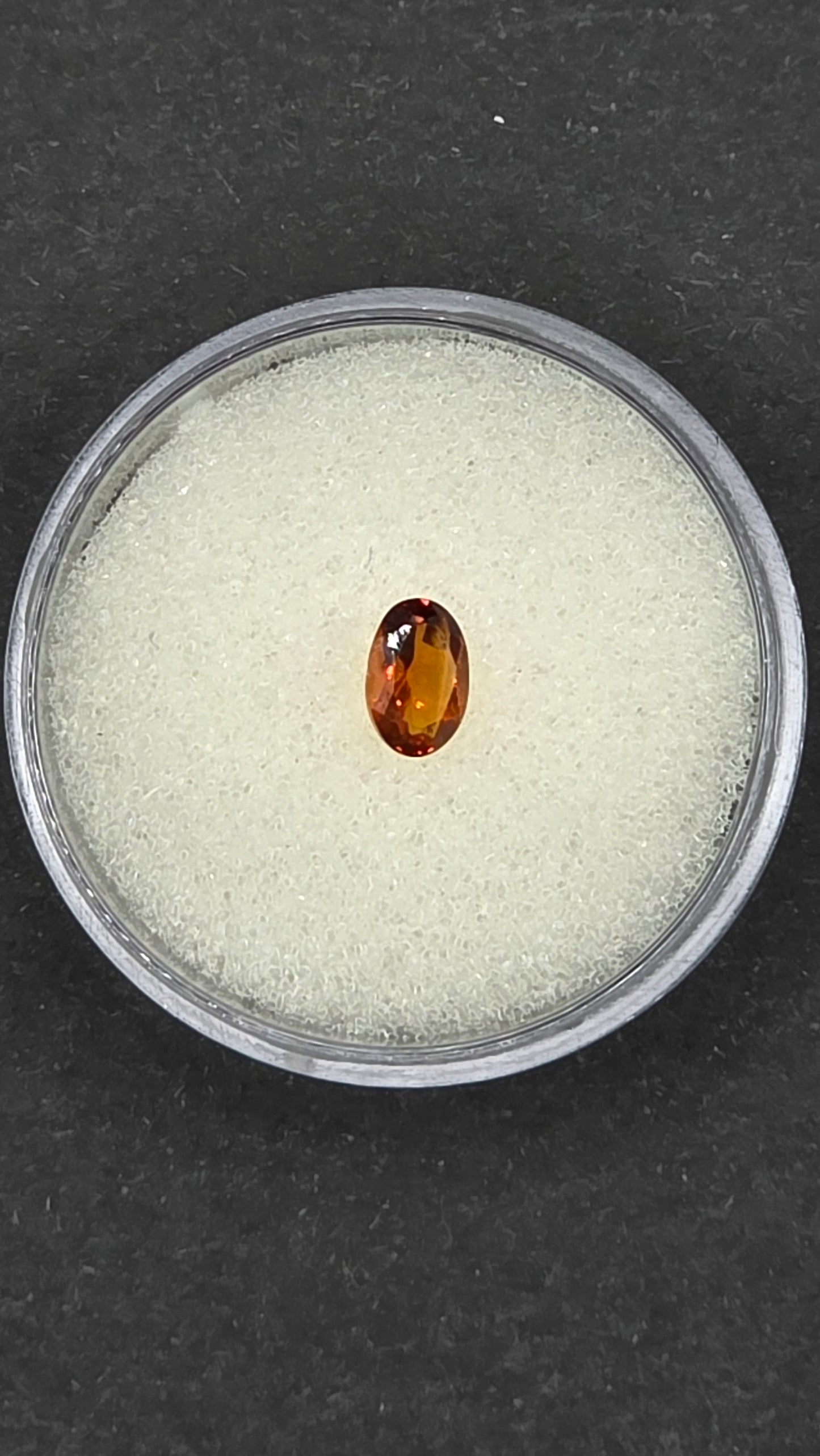 6x4mm Oval Facet - Madeira Orange Citrine