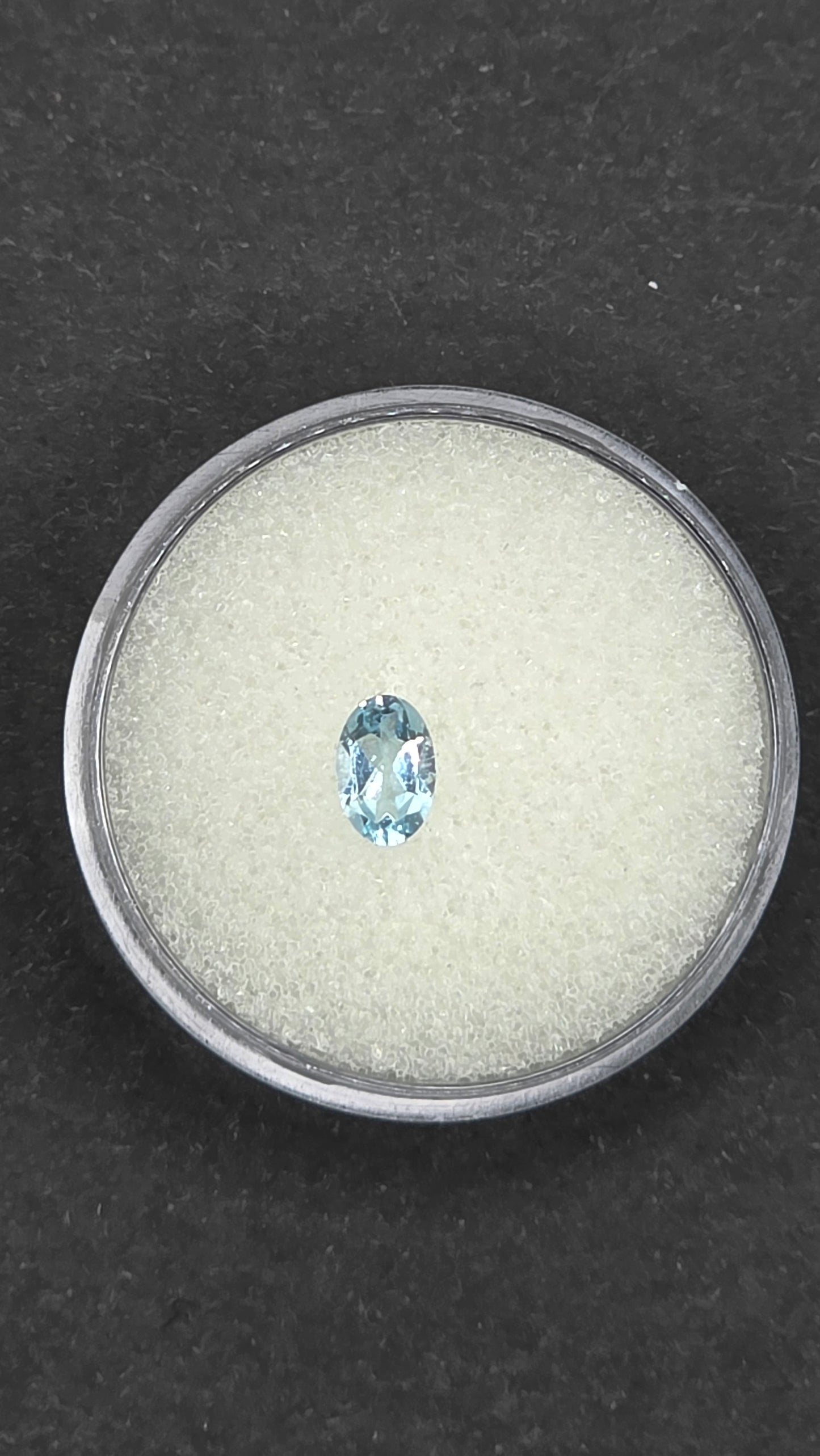 6x4mm Oval Facet - Sky Blue Topaz