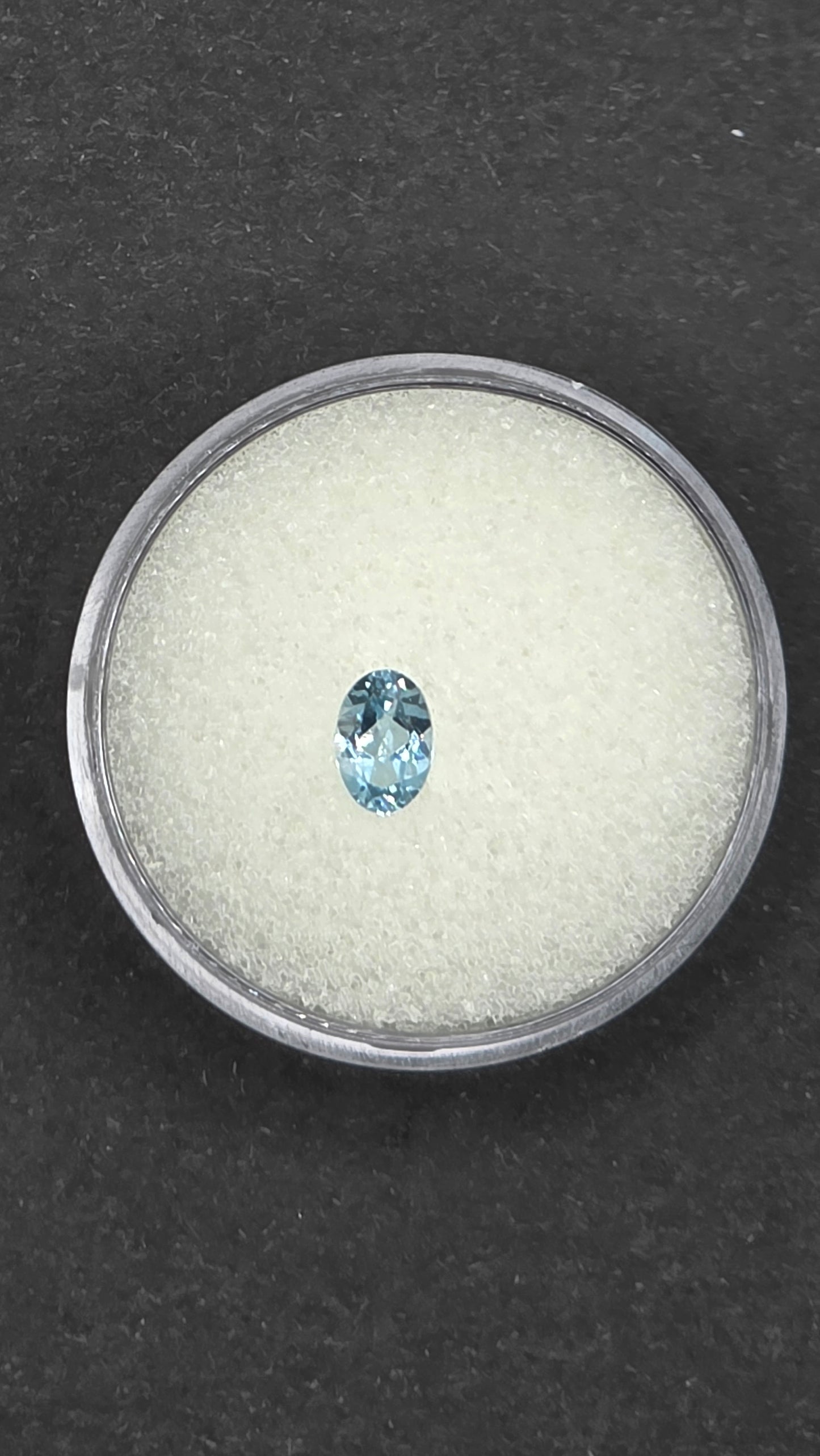 6x4mm Oval Facet - Santa Maria Topaz