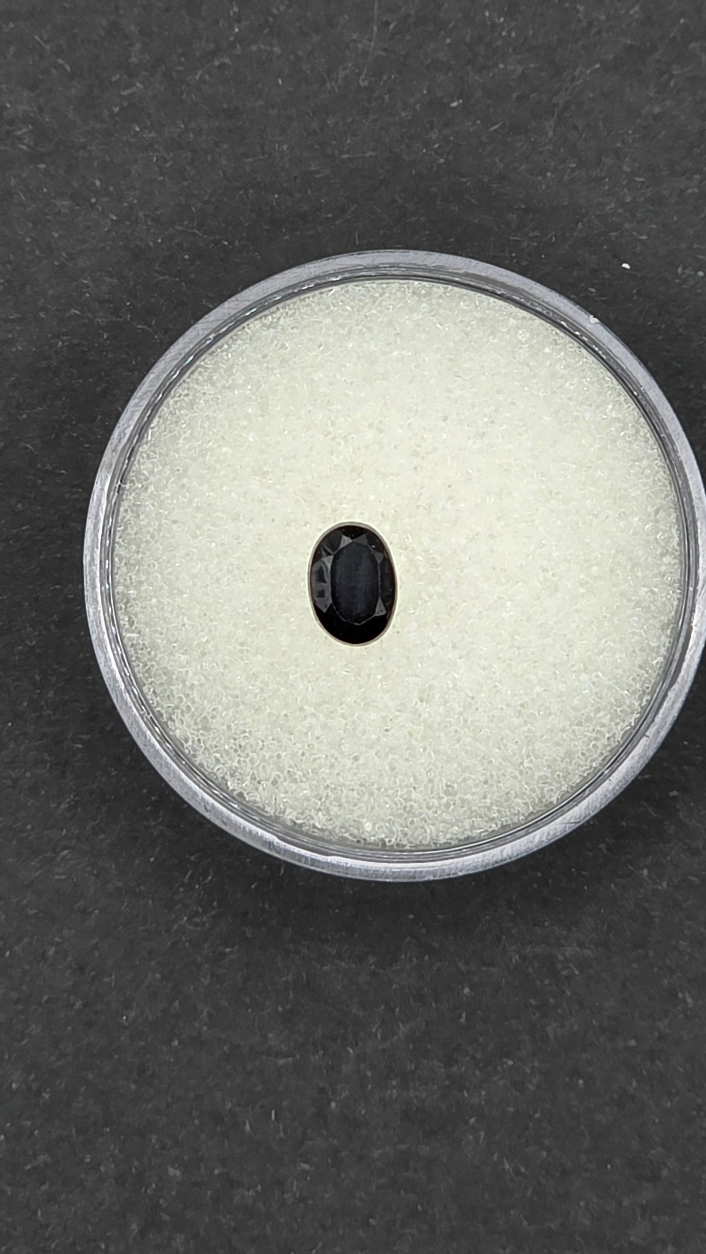 6x4mm Oval Facet - Onyx