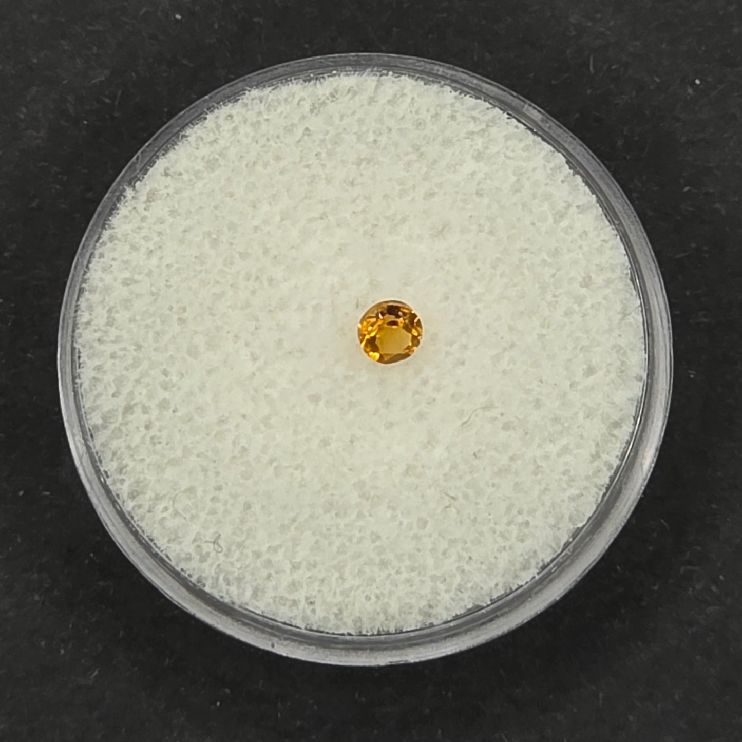 3mm Facet -Madeira Golden Orange Citrine VVS