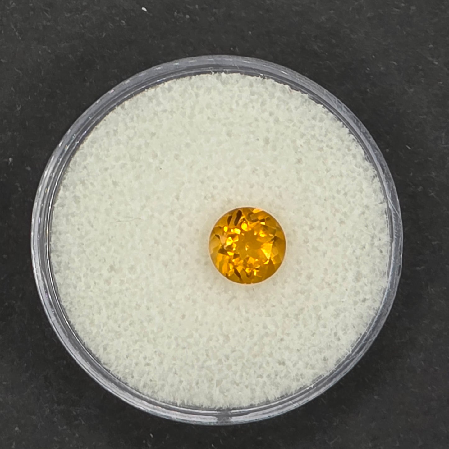 6mm Facet Madeira Golden Yellow Citrine