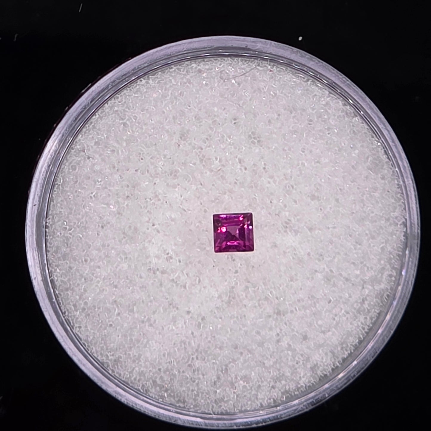 3mm Square Facet -Rhodolite Garnet