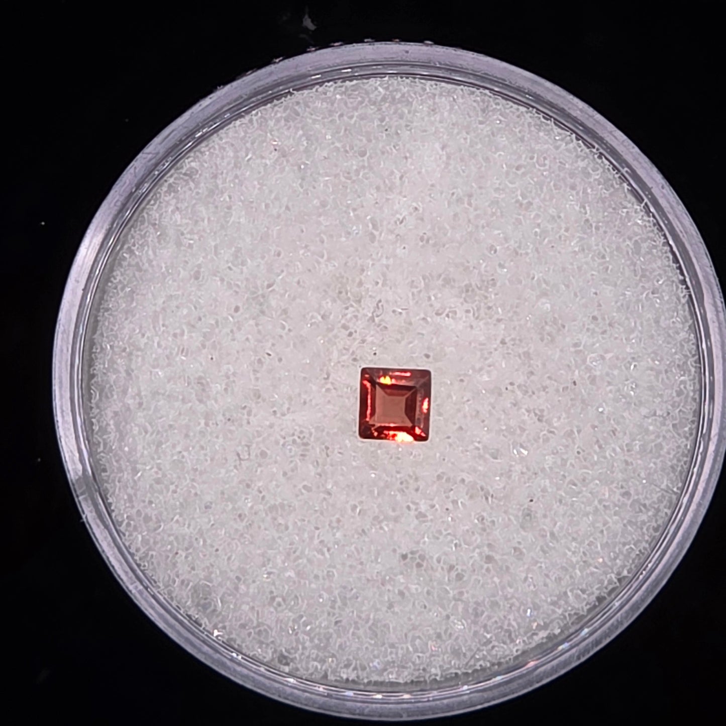 3mm Square Facet -Mozambique Garnet