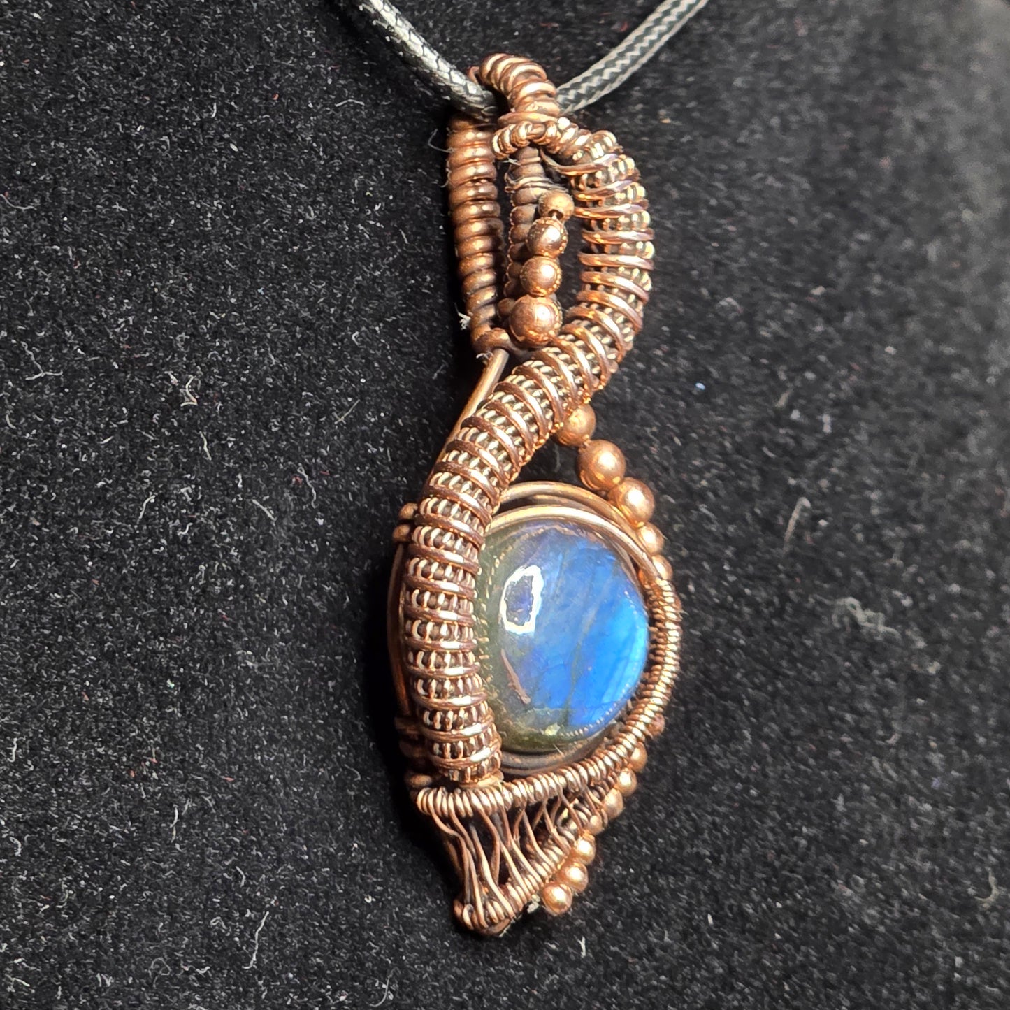Mini Blue Labradorite pendant