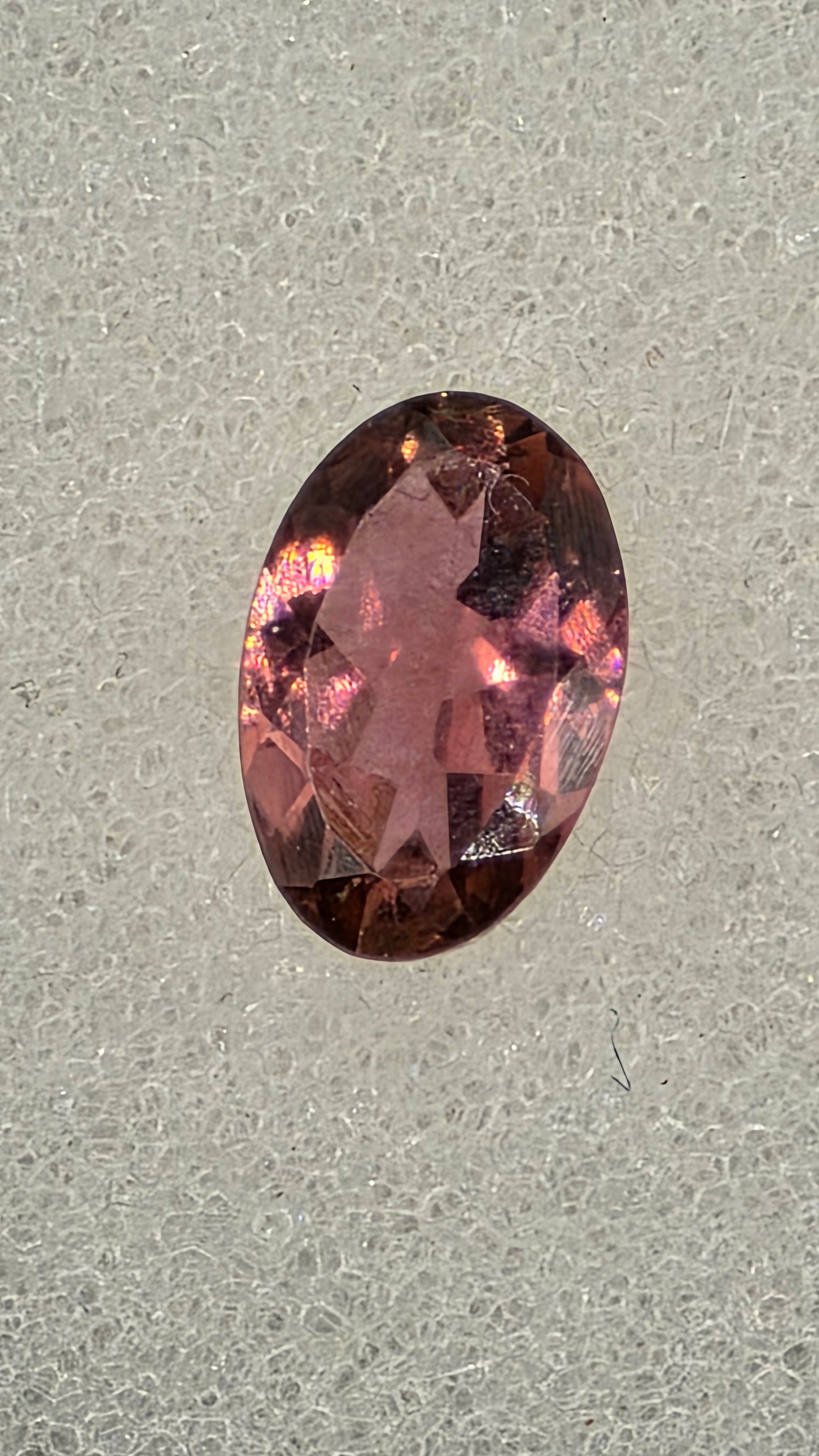 6x4mm Oval Facet Pink Tourmaline