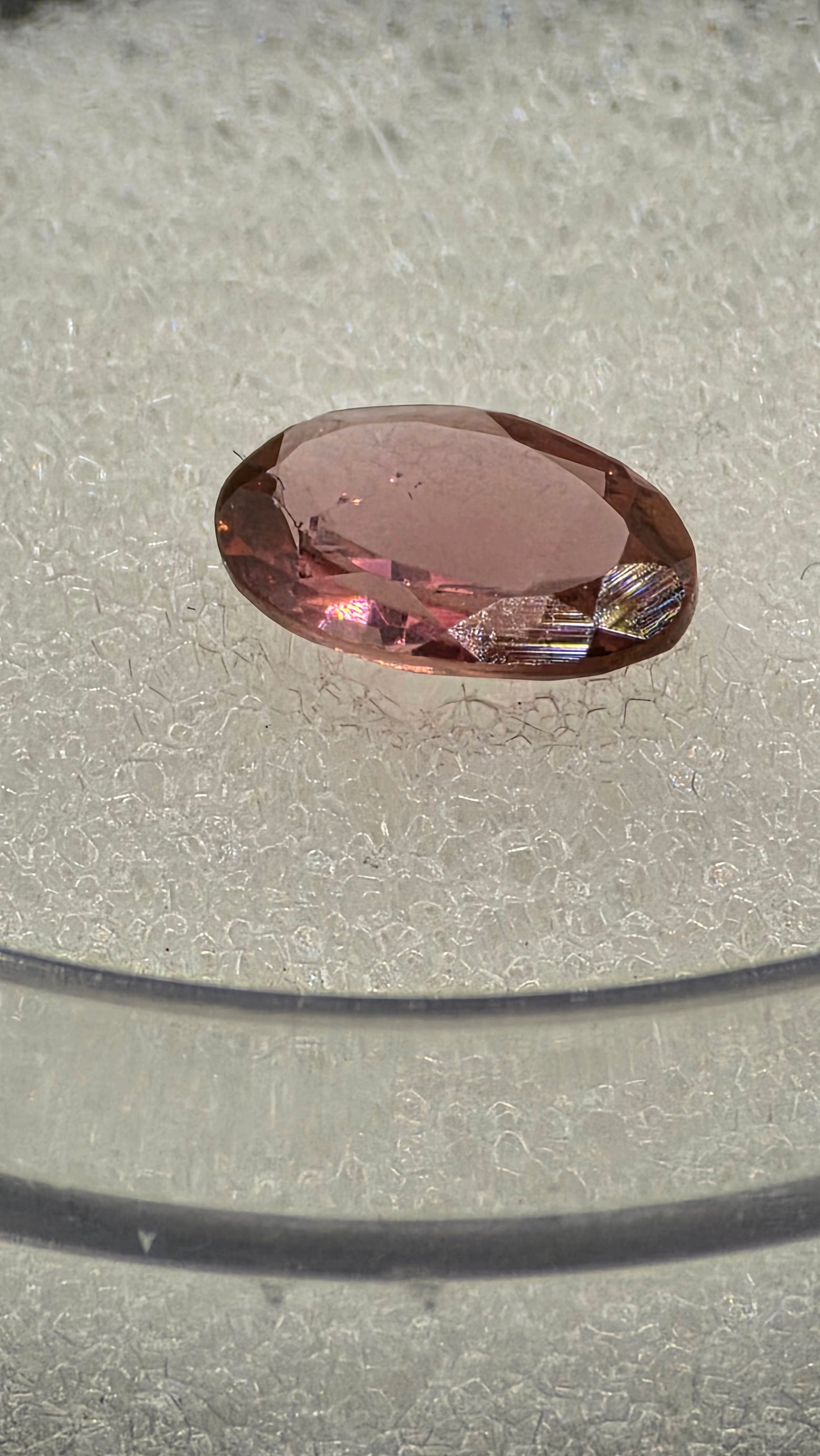 6x4mm Oval Facet Pink Tourmaline