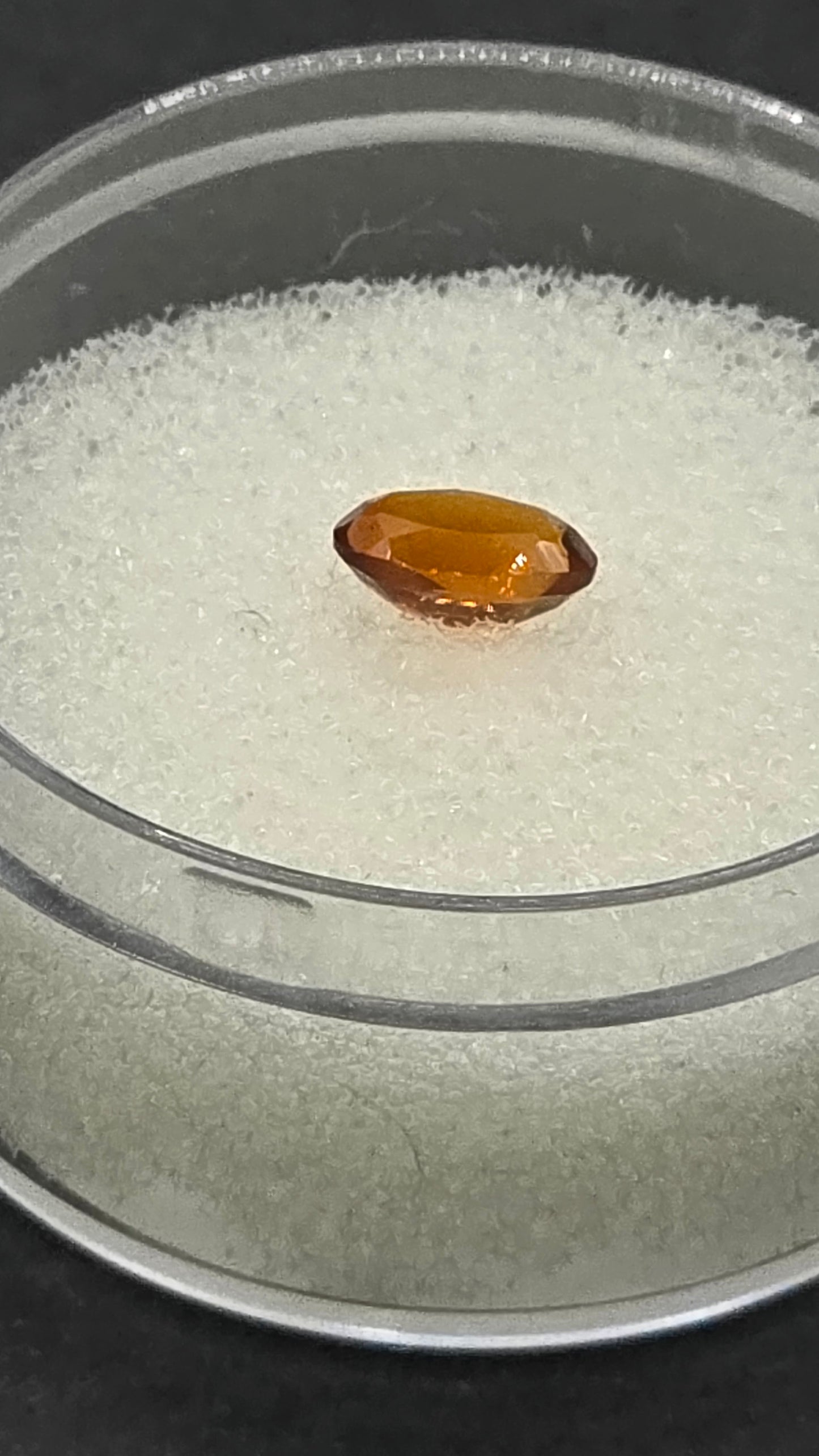 6x4mm Oval Facet - Madeira Orange Citrine