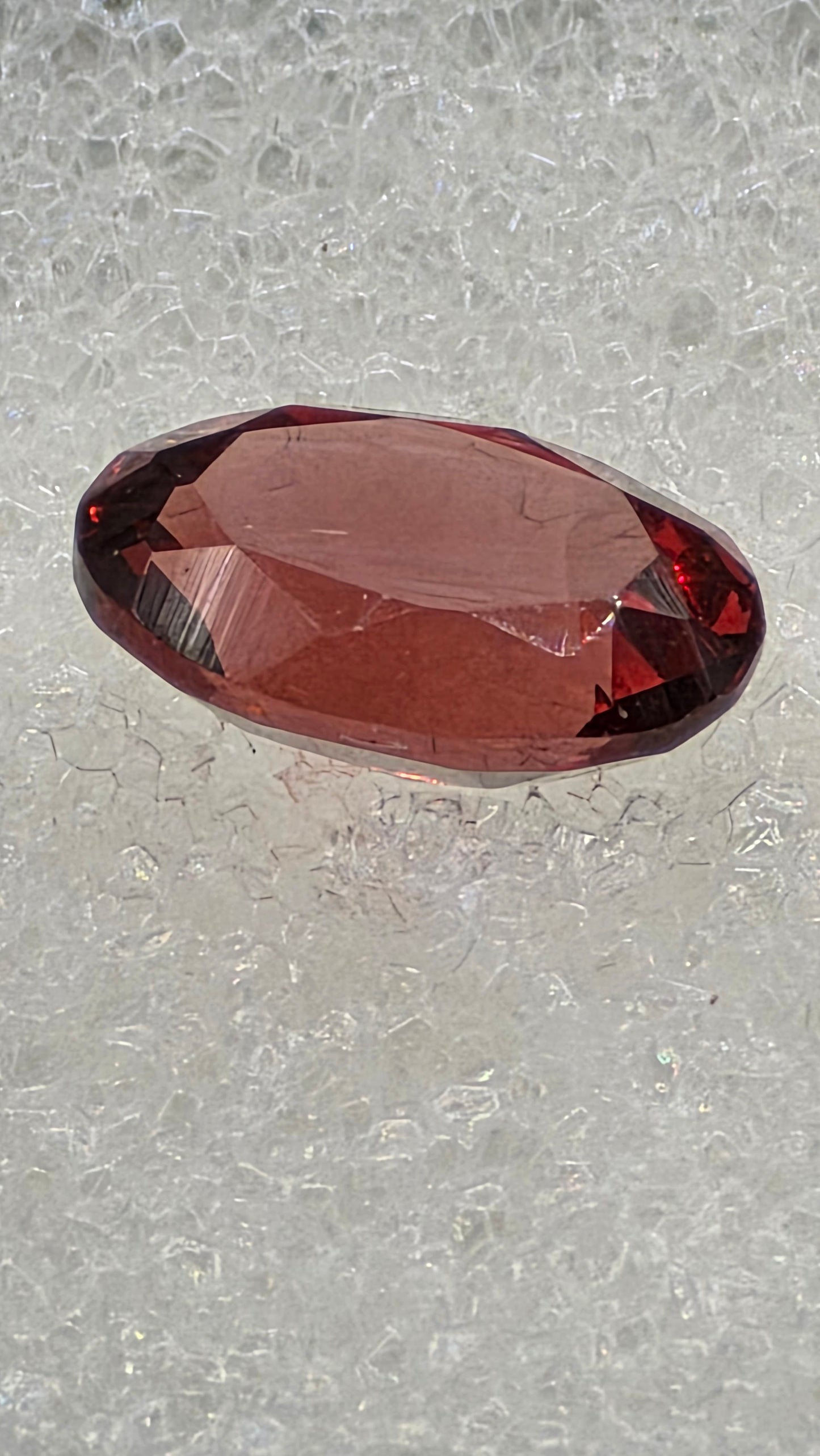 6x4mm Oval Facet - Mozambique Garnet