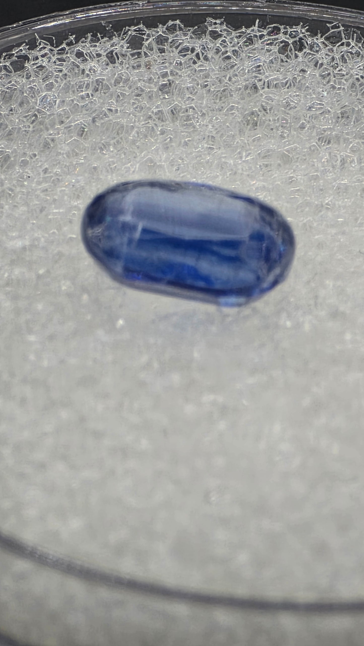 6x4mm Oval Facet - Blue Kyanite