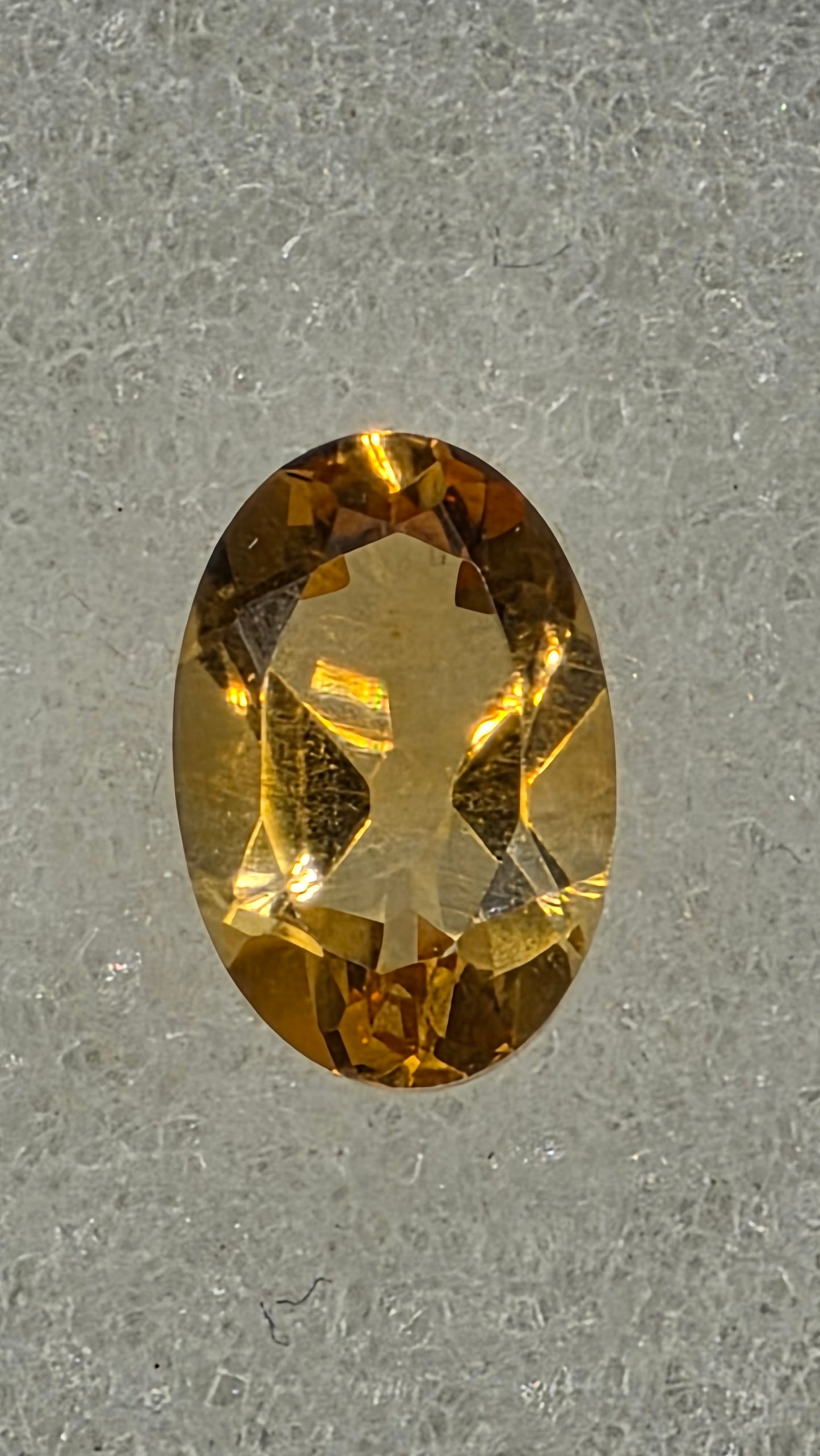 6x4mm Oval Facet - Madeira Golden Yellow Citrine
