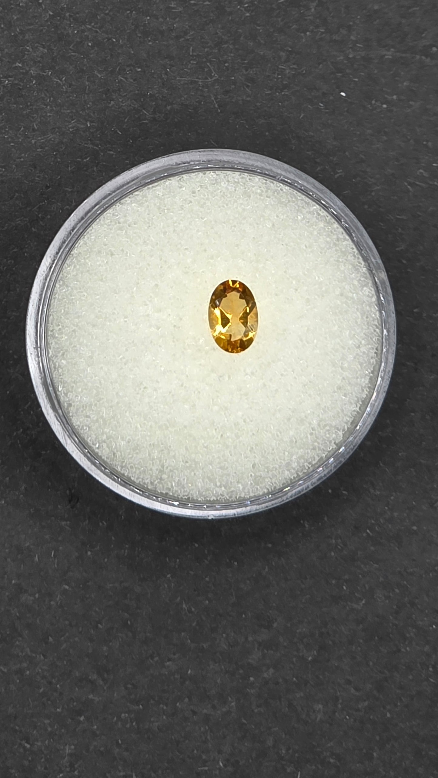 6x4mm Oval Facet - Madeira Golden Yellow Citrine