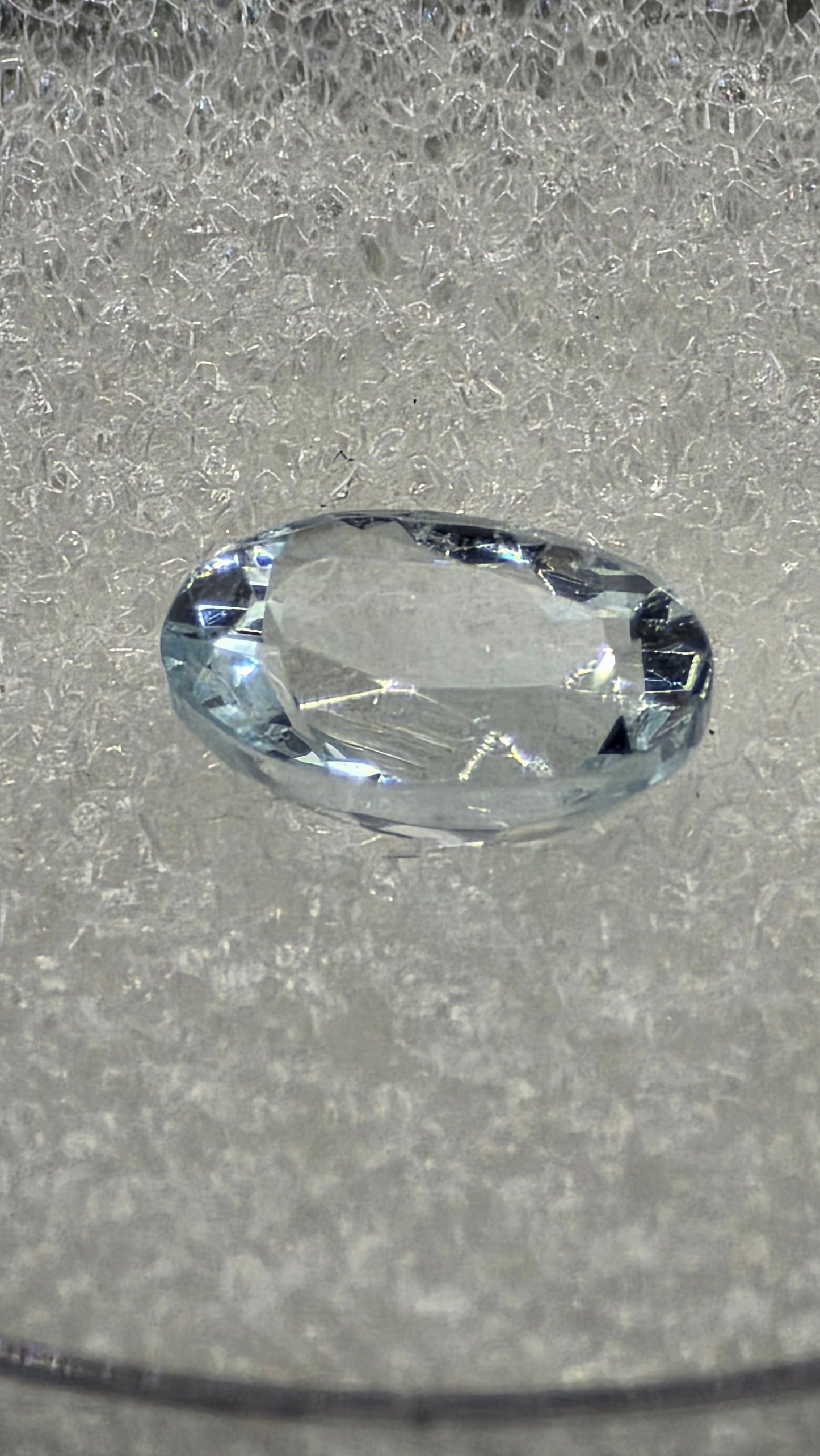6x4mm Oval Facet - Aquamarine