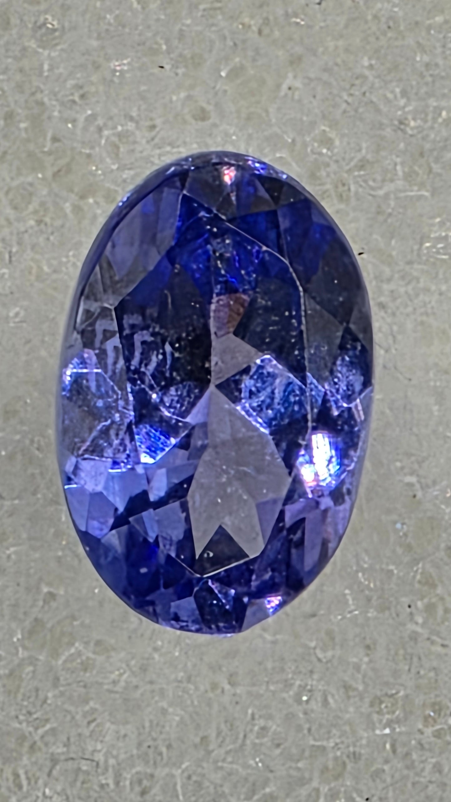 6x4mm Oval Facet - Tanzanite