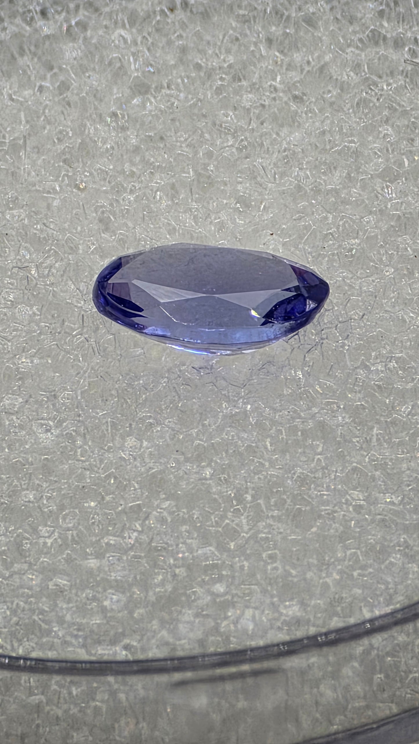 6x4mm Oval Facet - Tanzanite