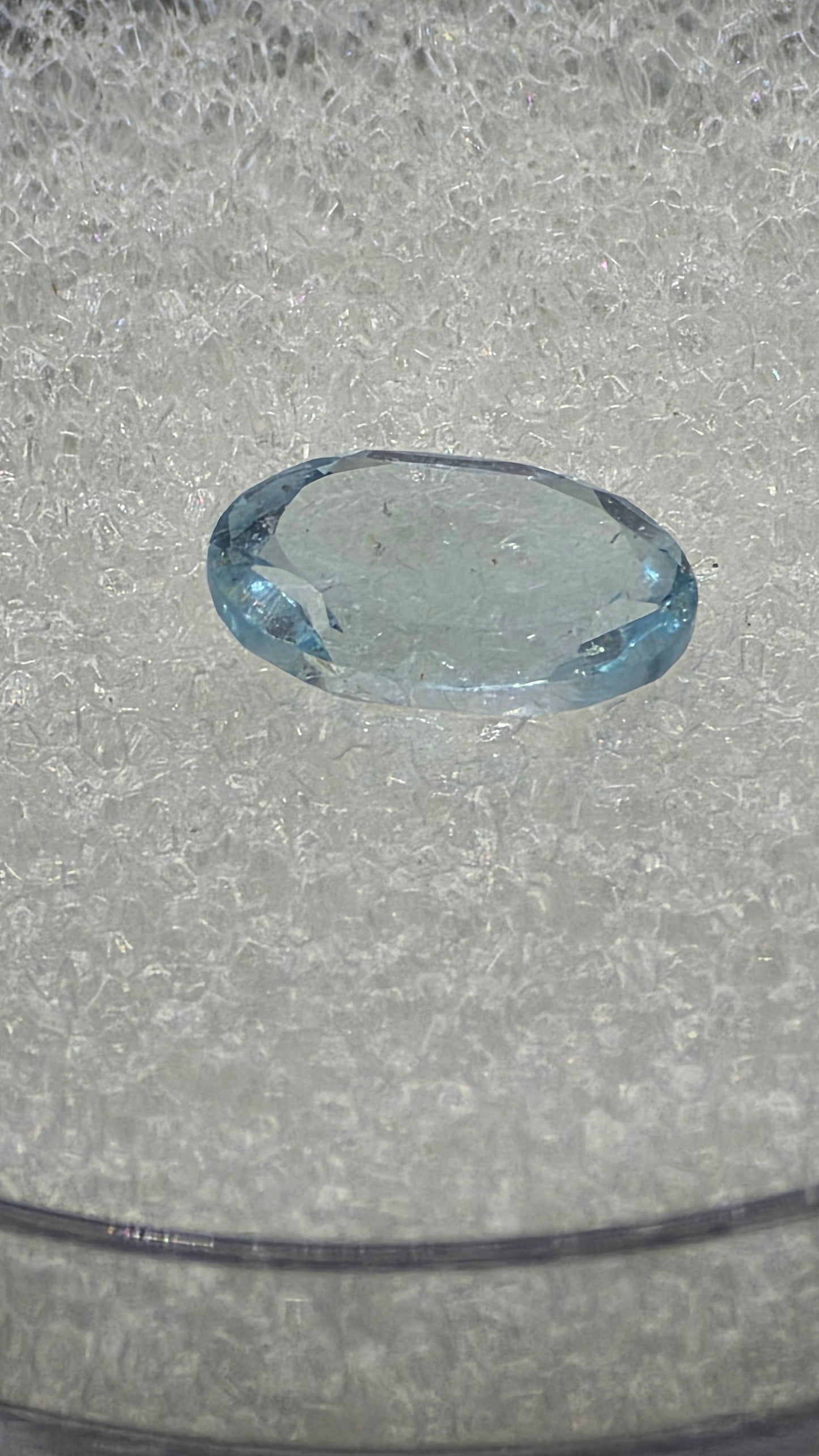 6x4mm Oval Facet - Sky Blue Topaz