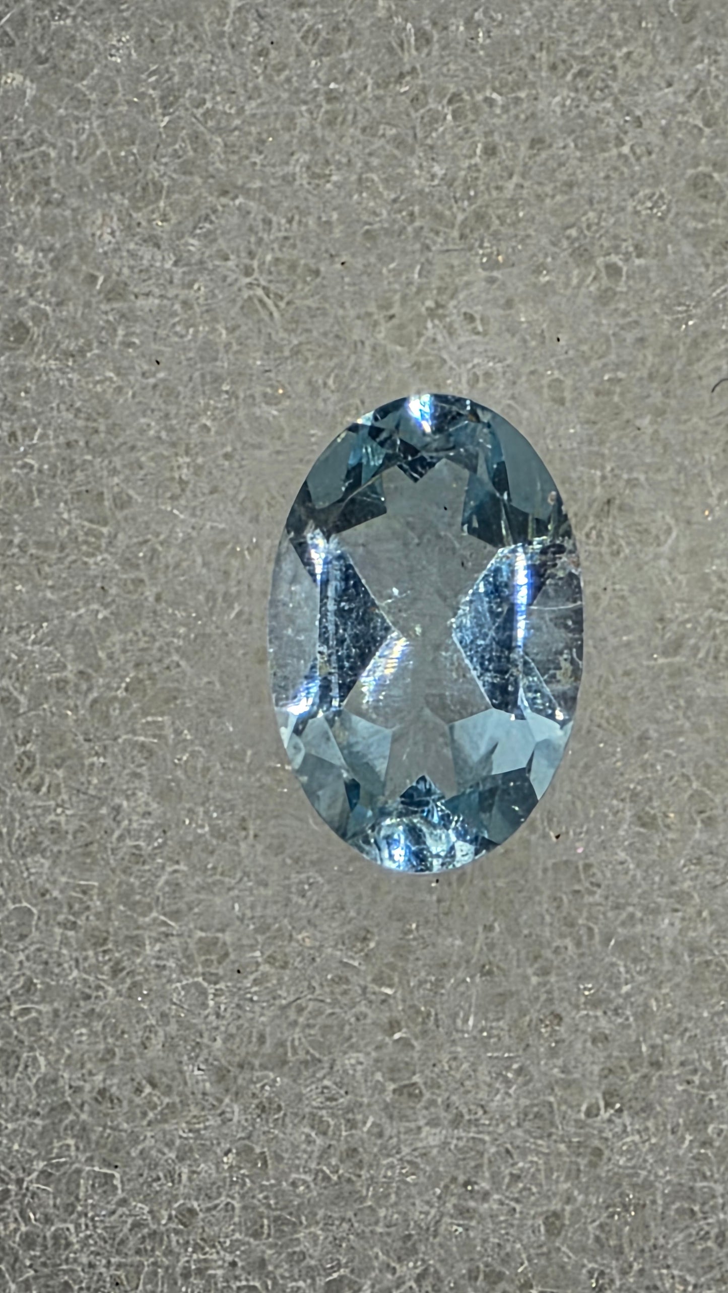 6x4mm Oval Facet - Sky Blue Topaz