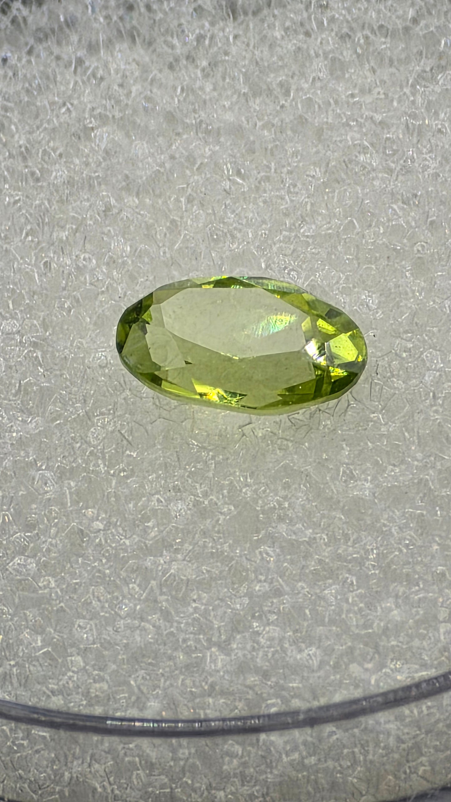 6x4mm Oval Facet - Peridot