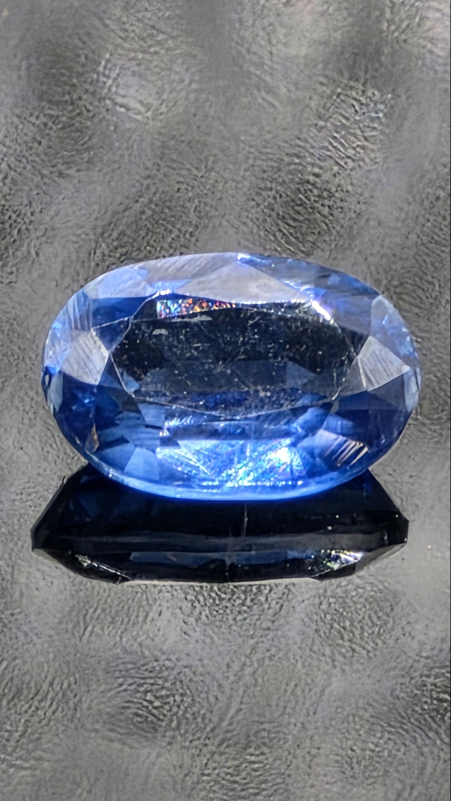 6x4mm Oval Facet - Blue Kyanite