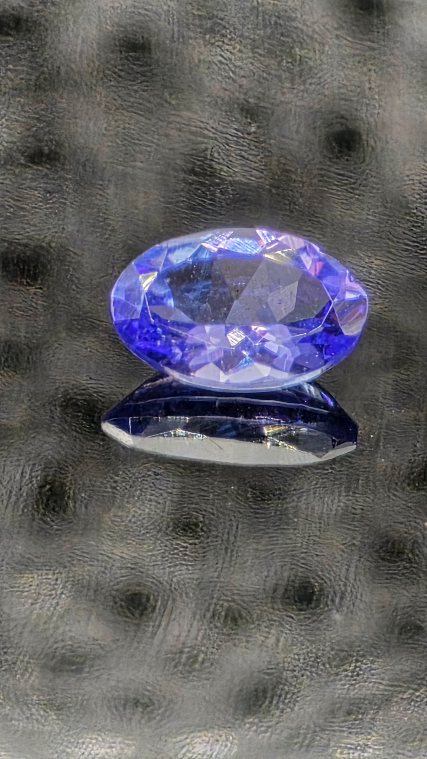 6x4mm Oval Facet - Tanzanite