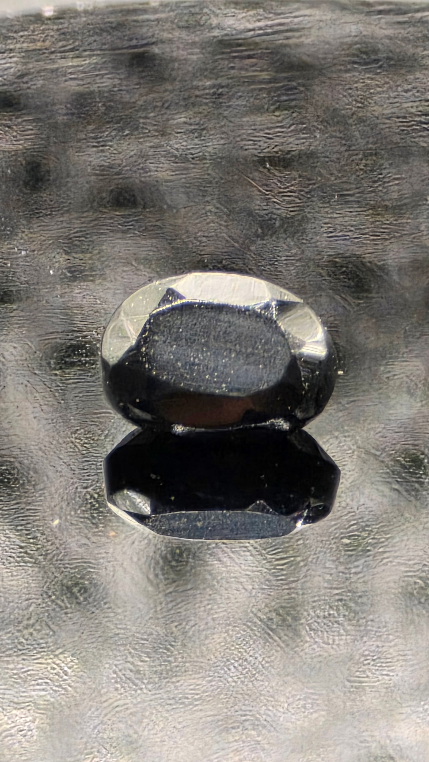 6x4mm Oval Facet - Onyx