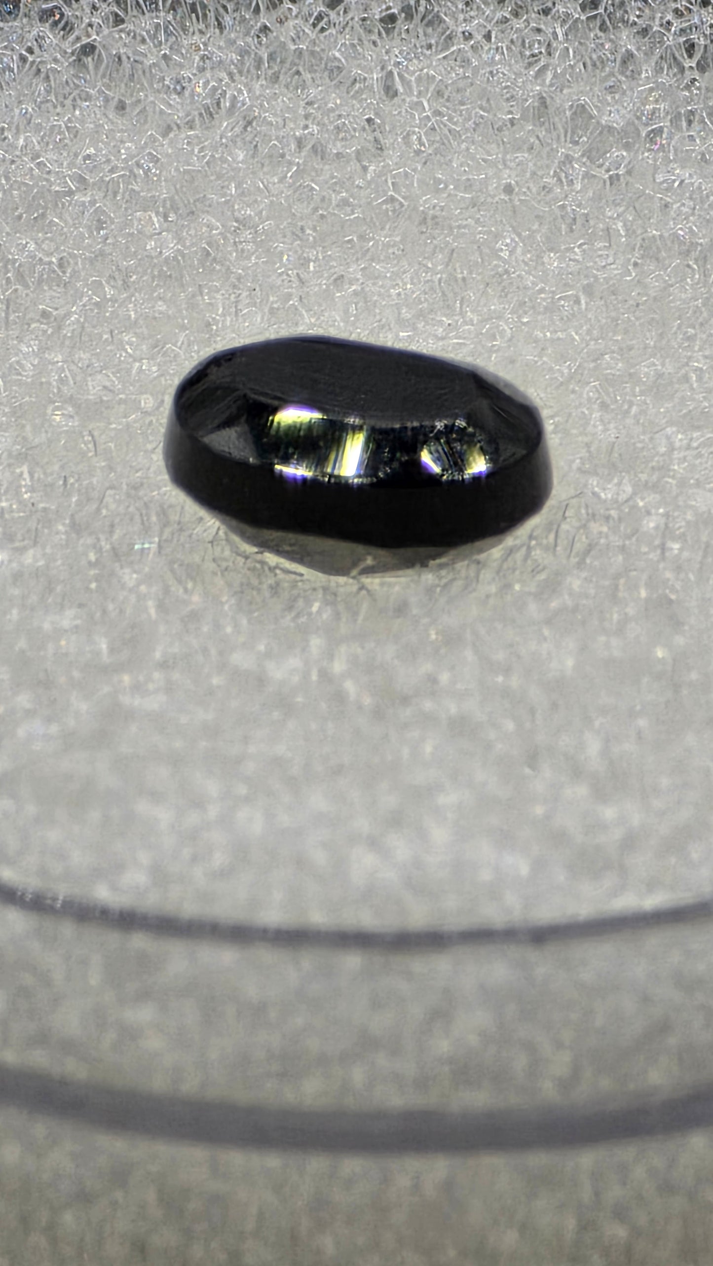 6x4mm Oval Facet - Onyx