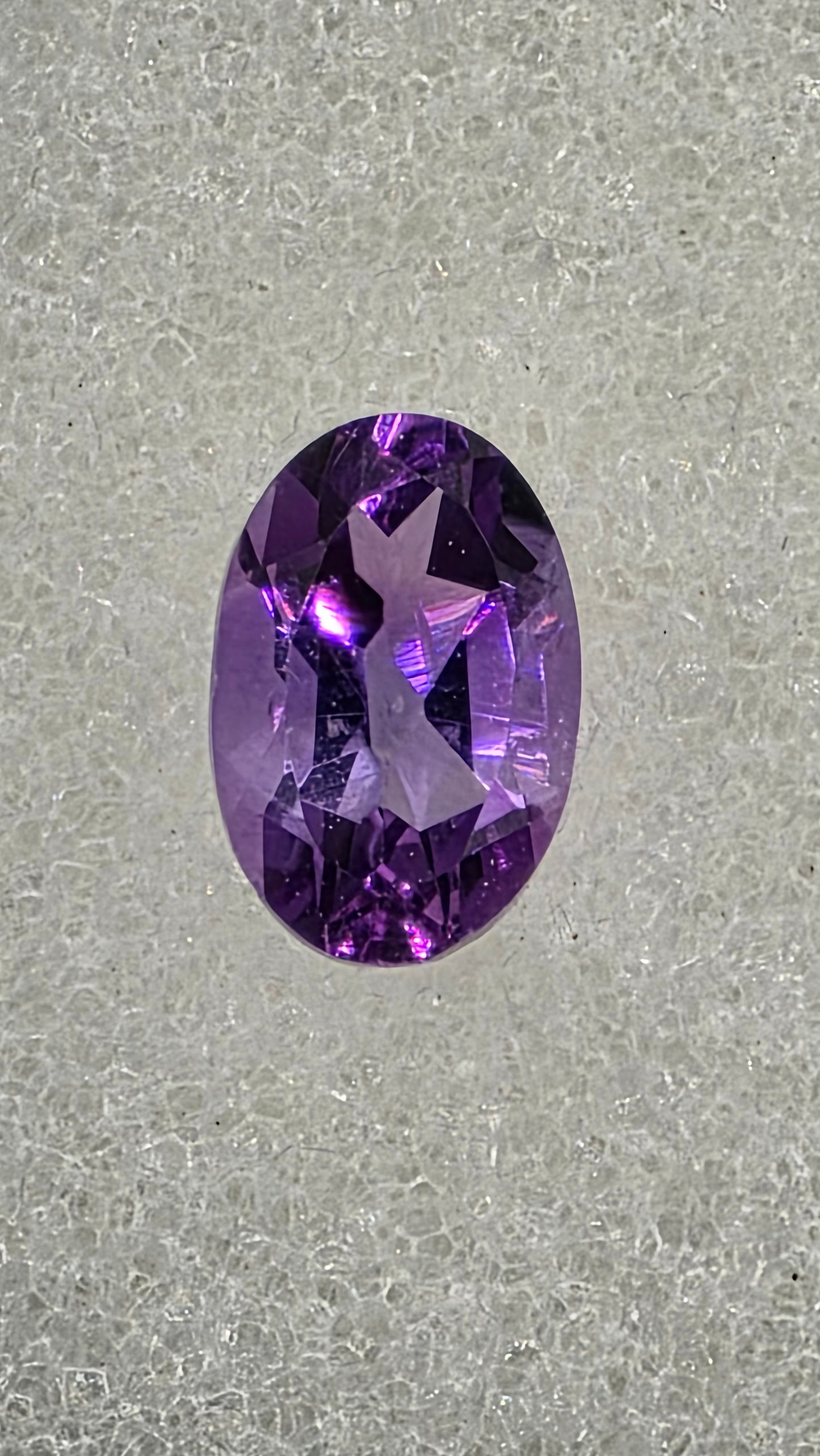 6x4mm Oval Facet - Amethyst
