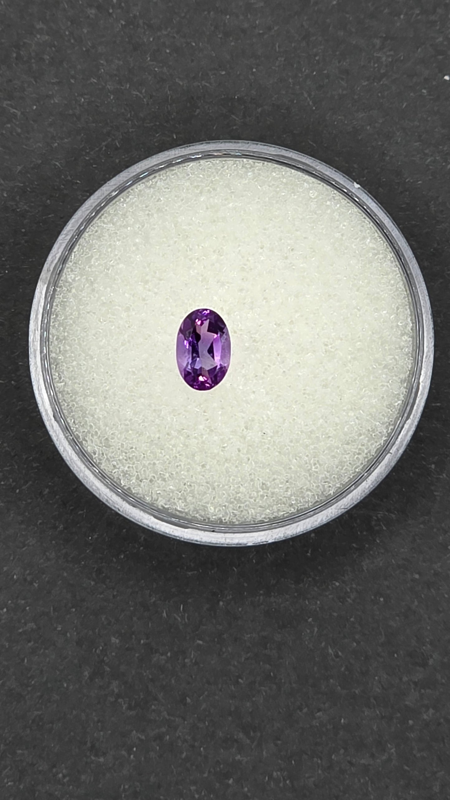 6x4mm Oval Facet - Amethyst