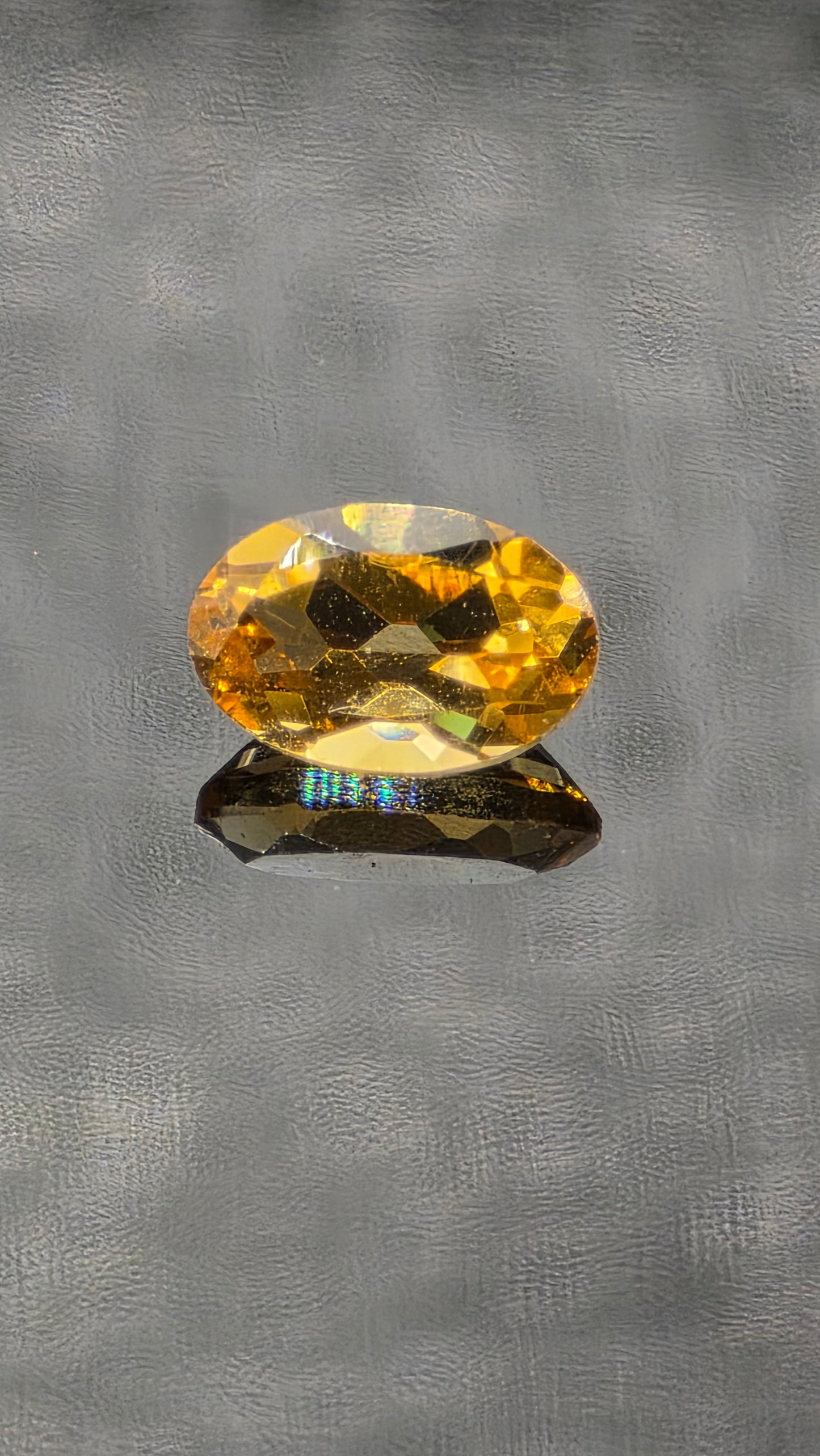 6x4mm Oval Facet - Golden Yellow Citrine