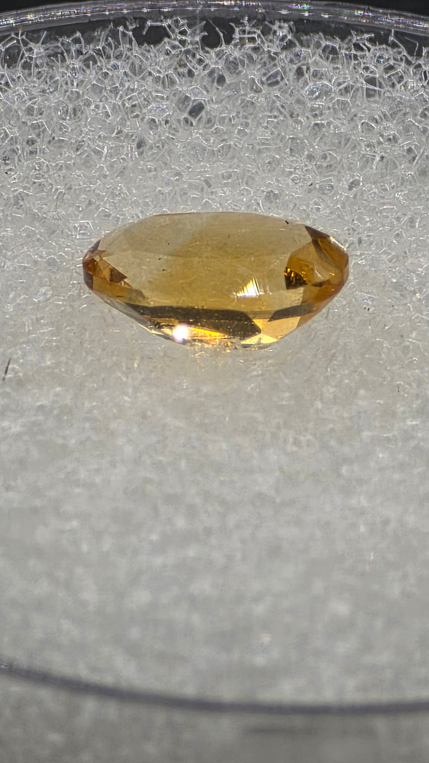 6x4mm Oval Facet - Golden Yellow Citrine