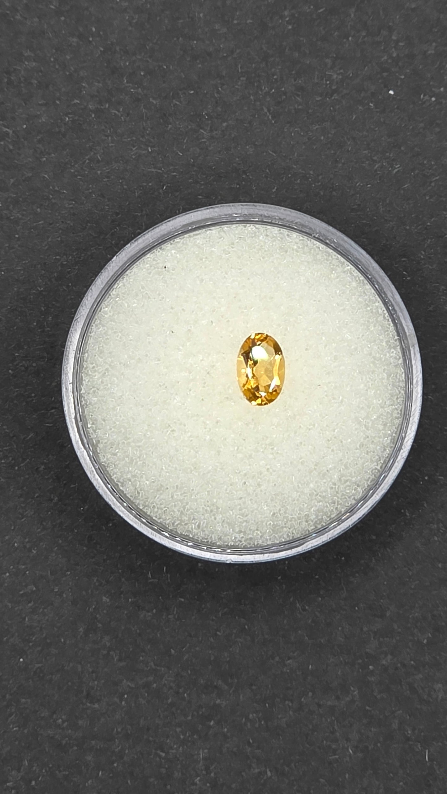 6x4mm Oval Facet - Golden Yellow Citrine