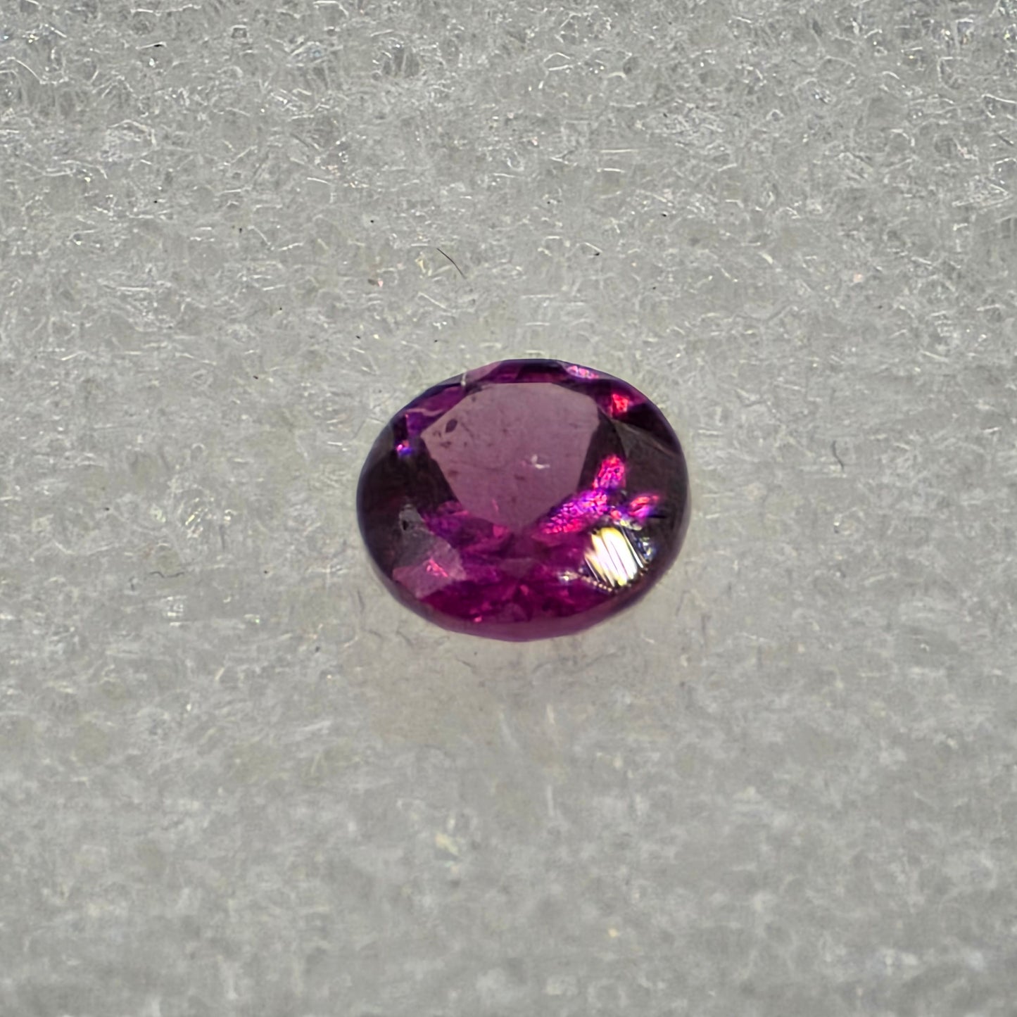 4mm Facet - Cherry Pink Rhodolite Garnet