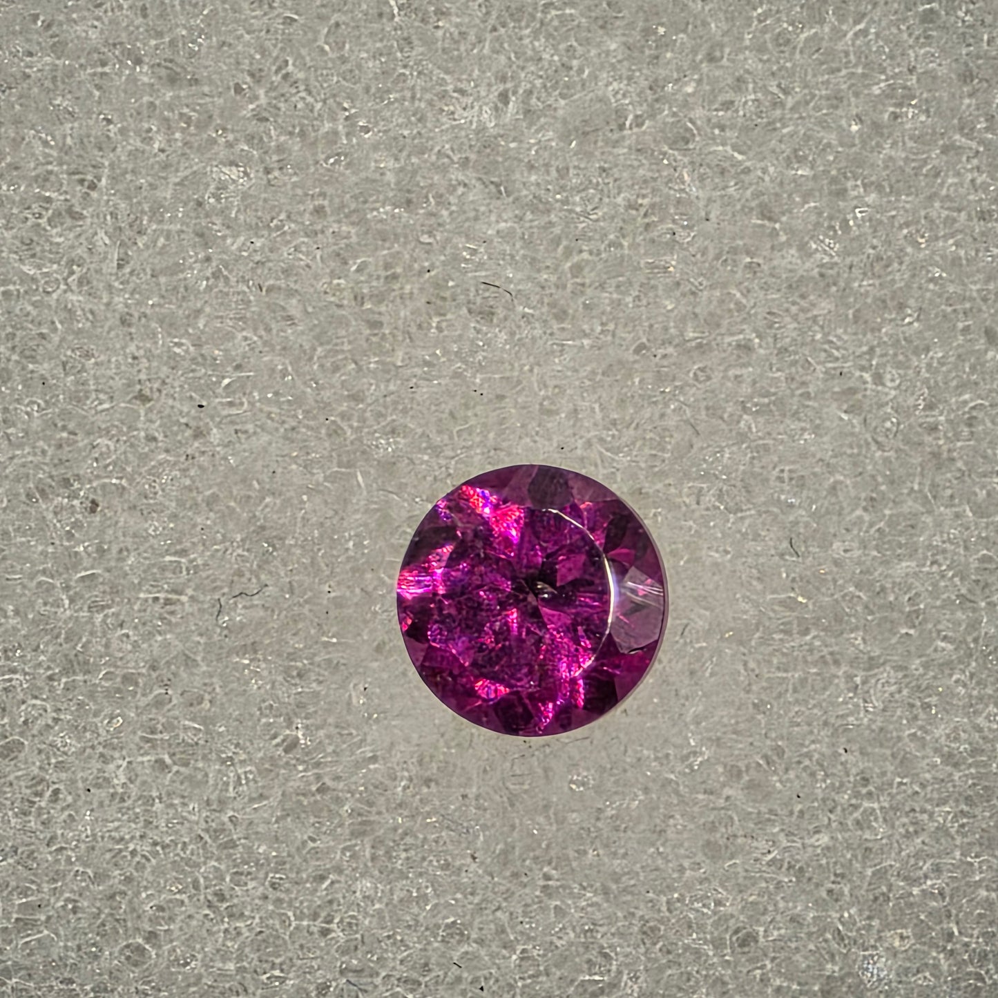 4mm Facet - Cherry Pink Rhodolite Garnet