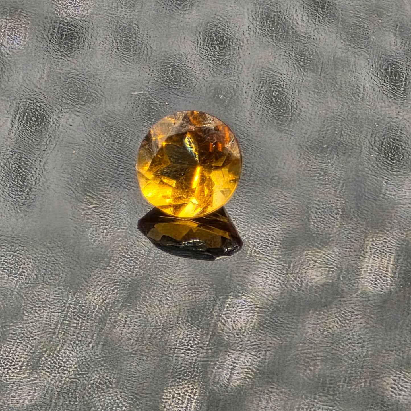 4mm Facet - Madeira Orange Red Citrine