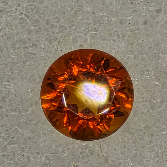 4mm Facet - Intense Fire Madeira Citrine VVSI