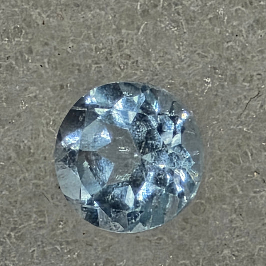 4mm Facet - Sky Blue topaz