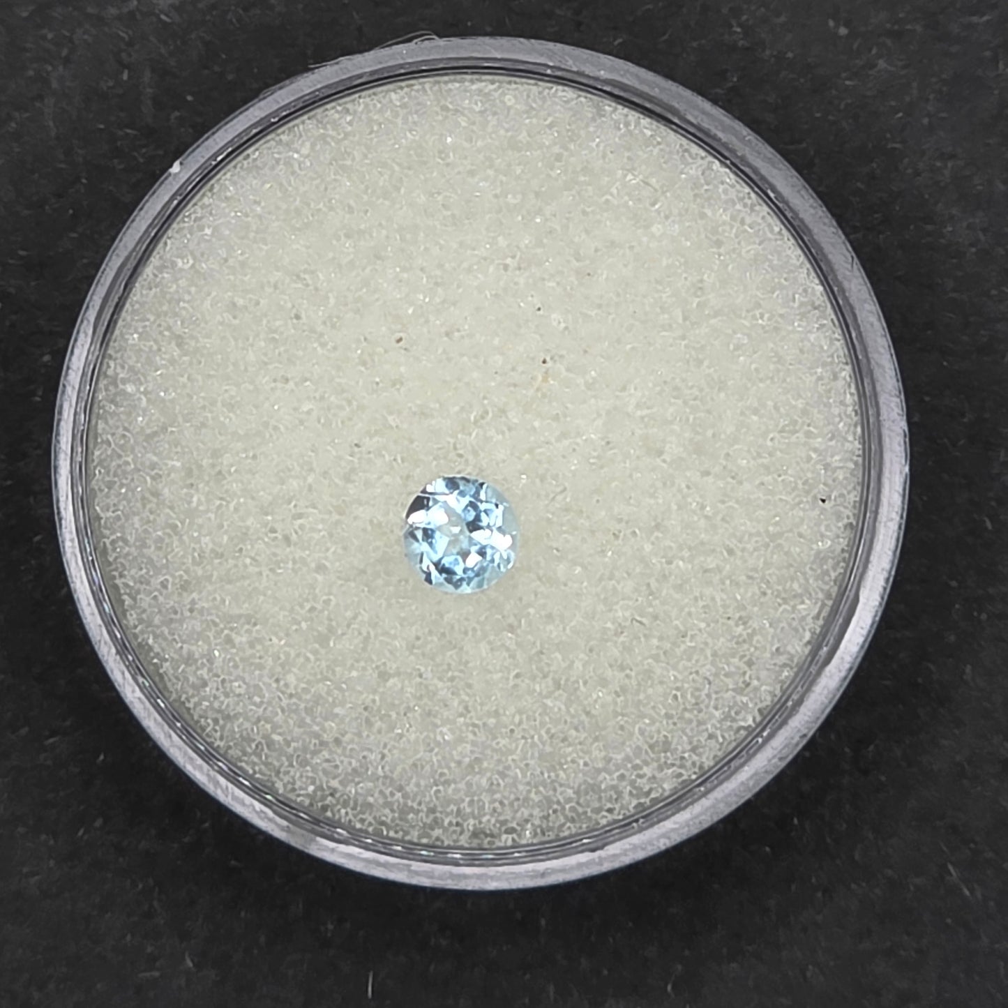4mm Facet - Sky Blue topaz