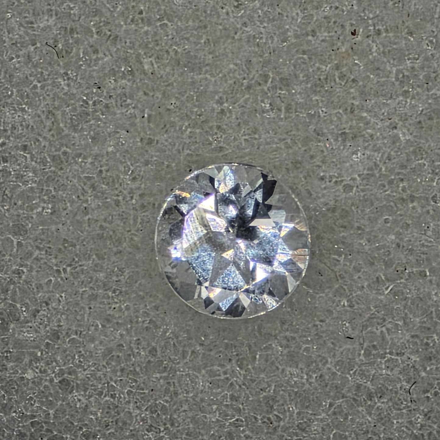 4mm Facet - White Topaz