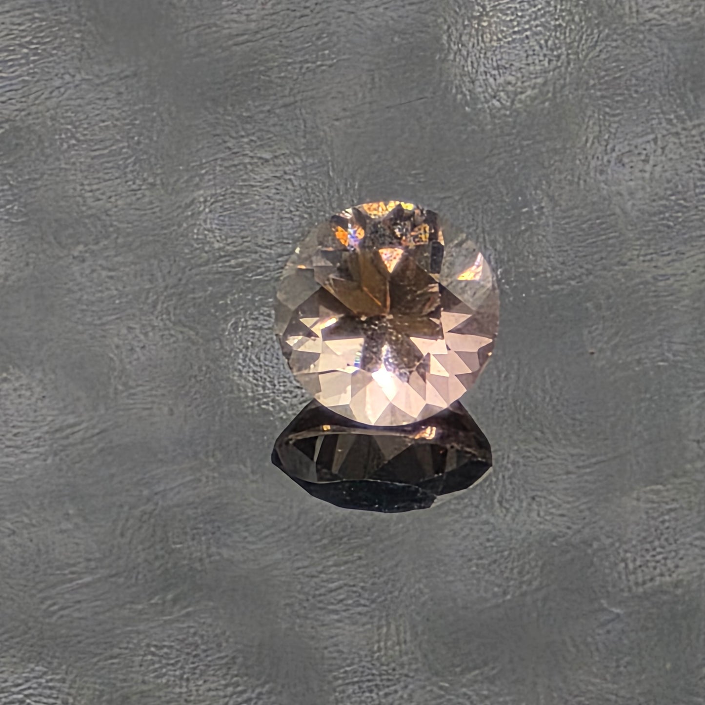 3mm Facet - Golden Pink Tourmaline
