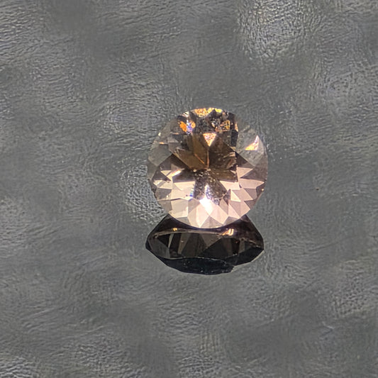 3mm Facet - Golden Pink Tourmaline