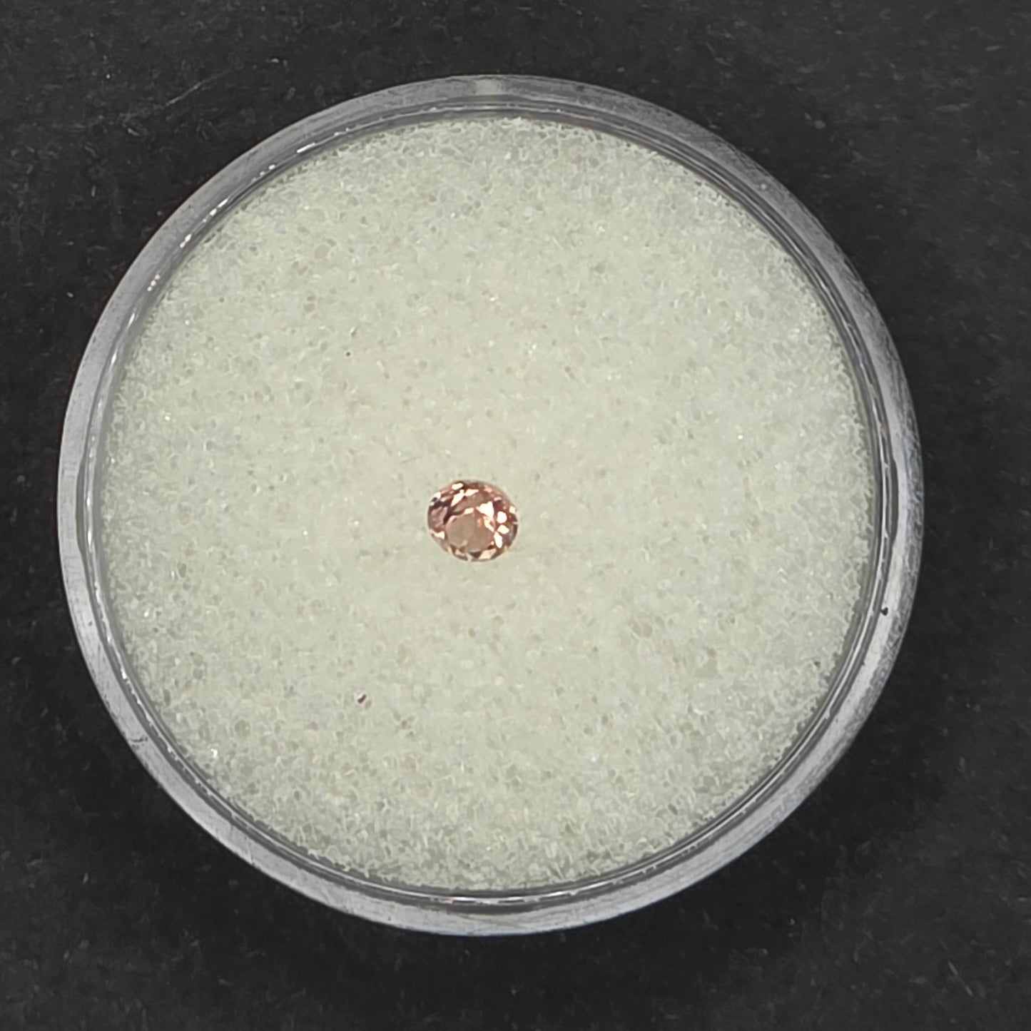 3mm Facet - Golden Pink Tourmaline