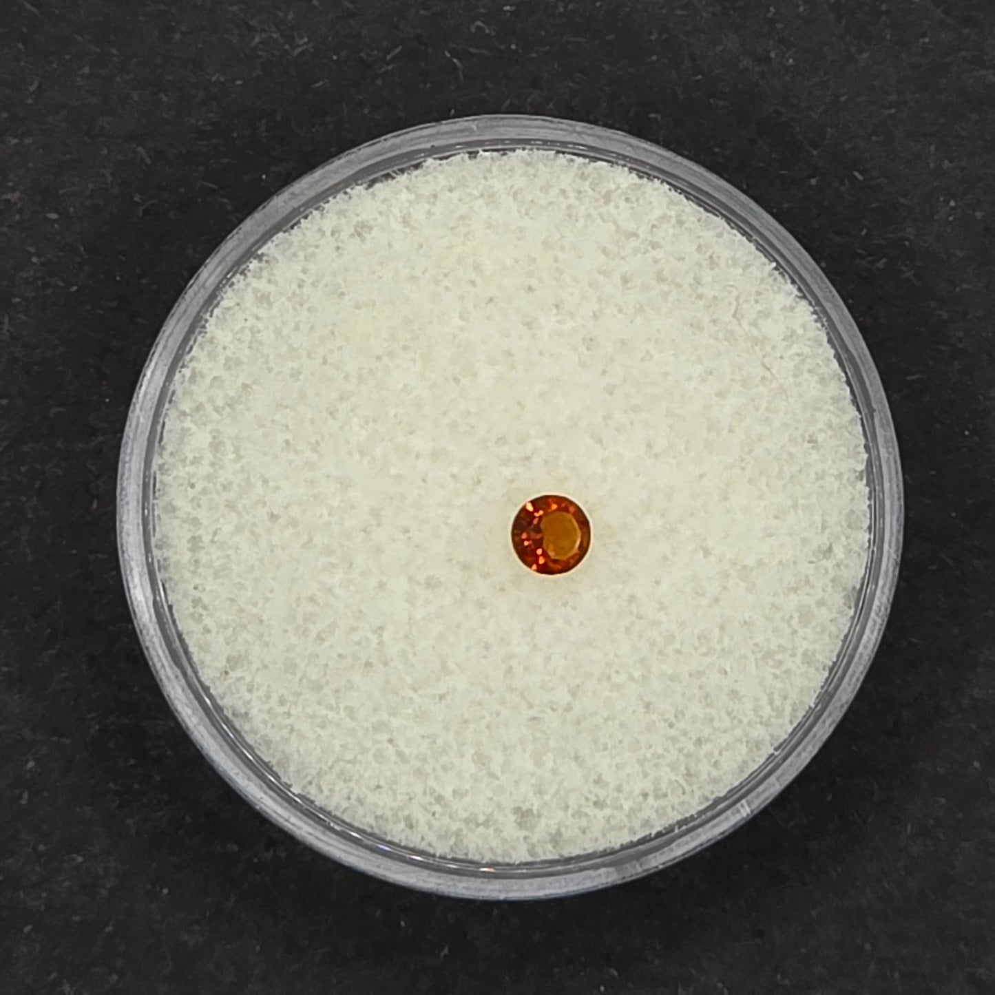 3mm Facet - Intense Madeira Orange Citrine VVS