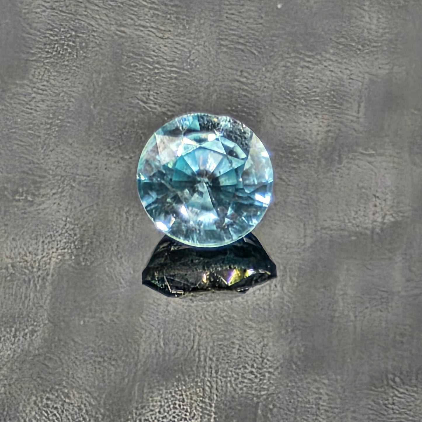 3mm Facet - Blue Zircon