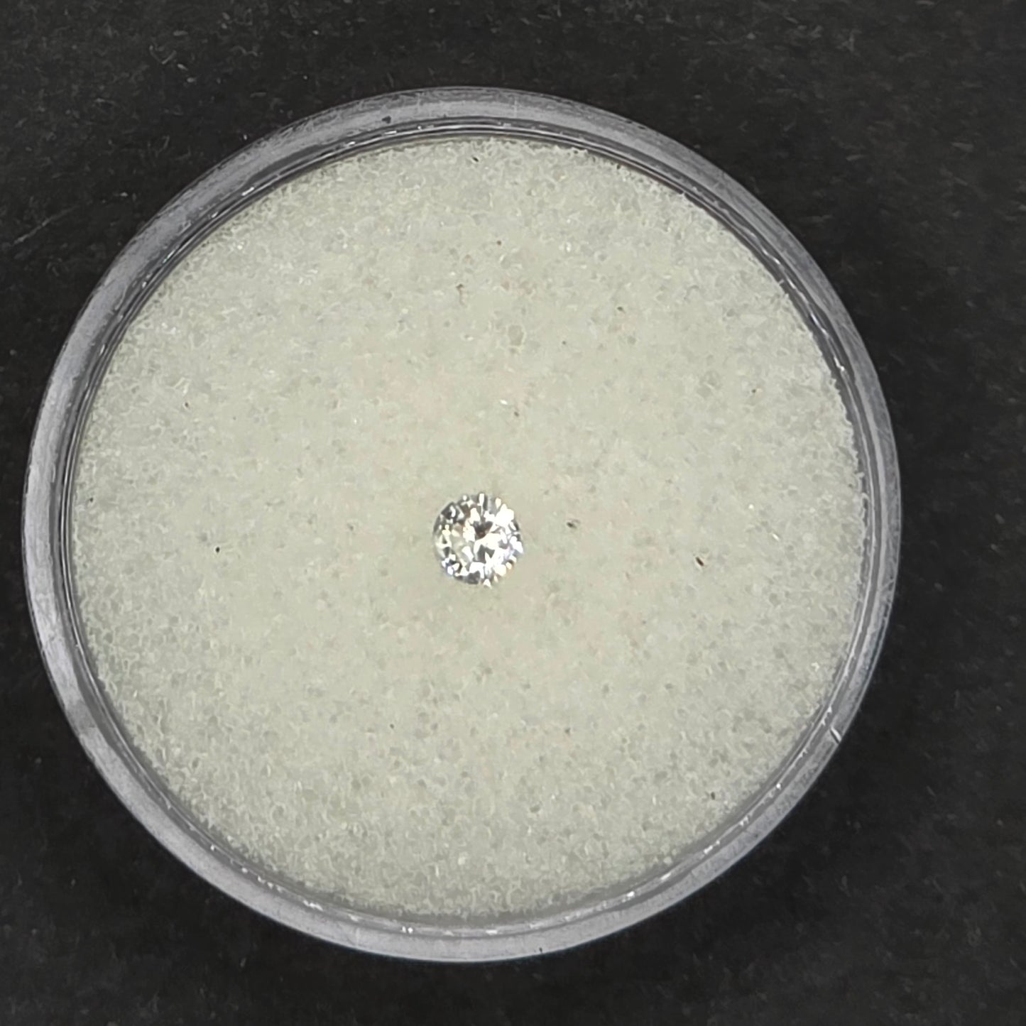 3mm Facet - White Sapphire VVSI