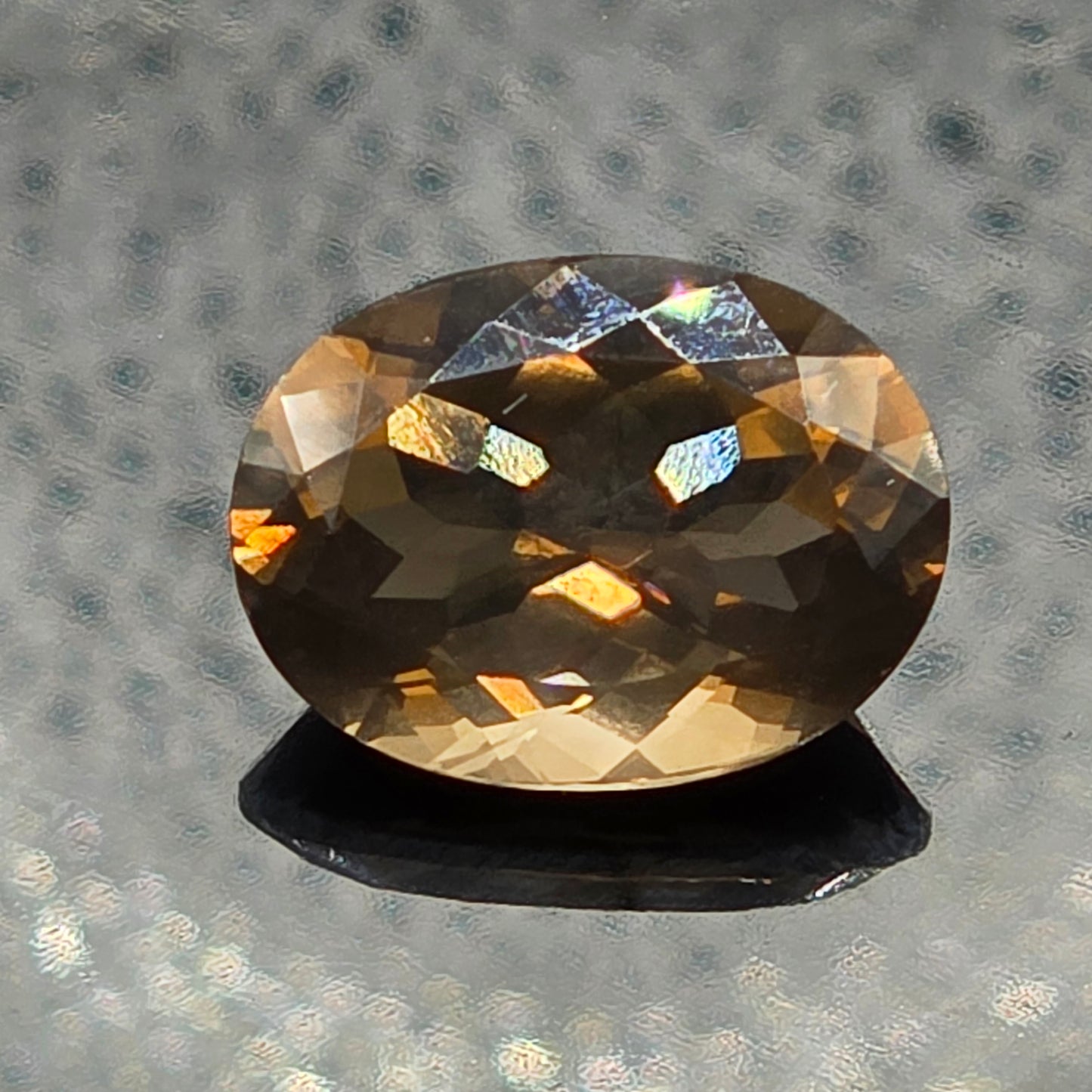 16x12mm Facet Whiskey Quartz