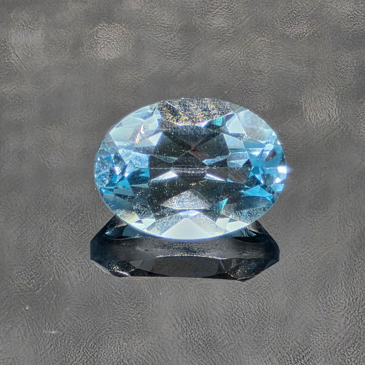 8x6mm Facet - Blue Topaz