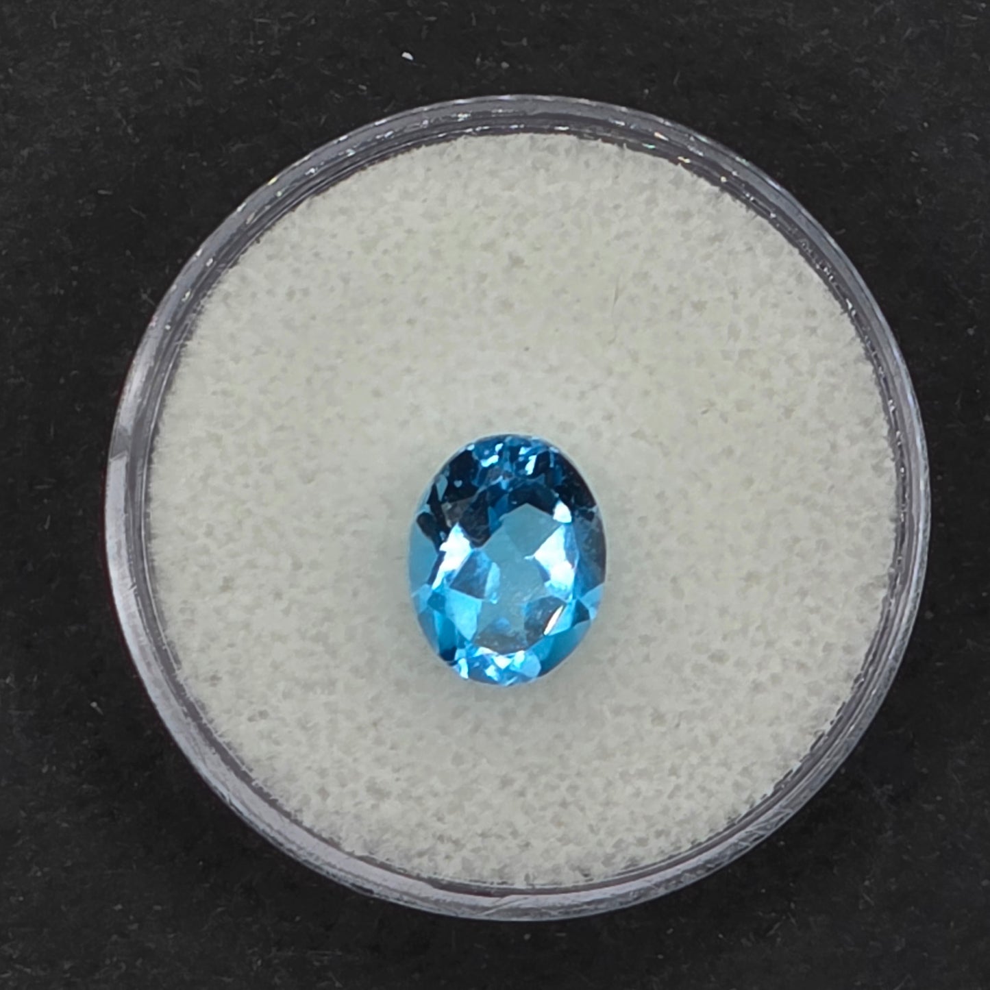 9x7mm Facet - Blue Topaz