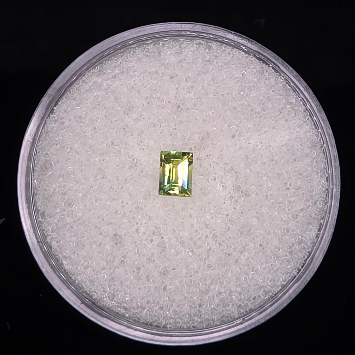4x3mm Facet - Australian Green Sapphire
