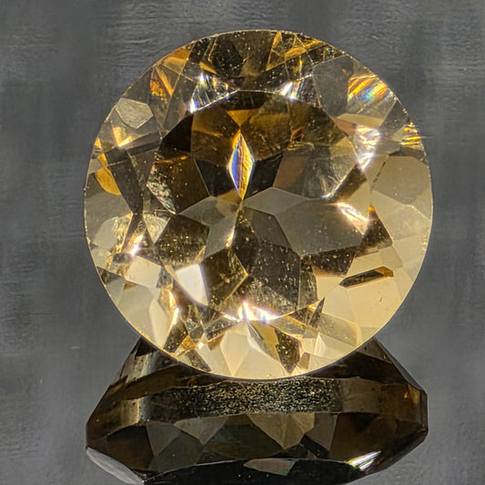 8mm Trillion Facet Citrine