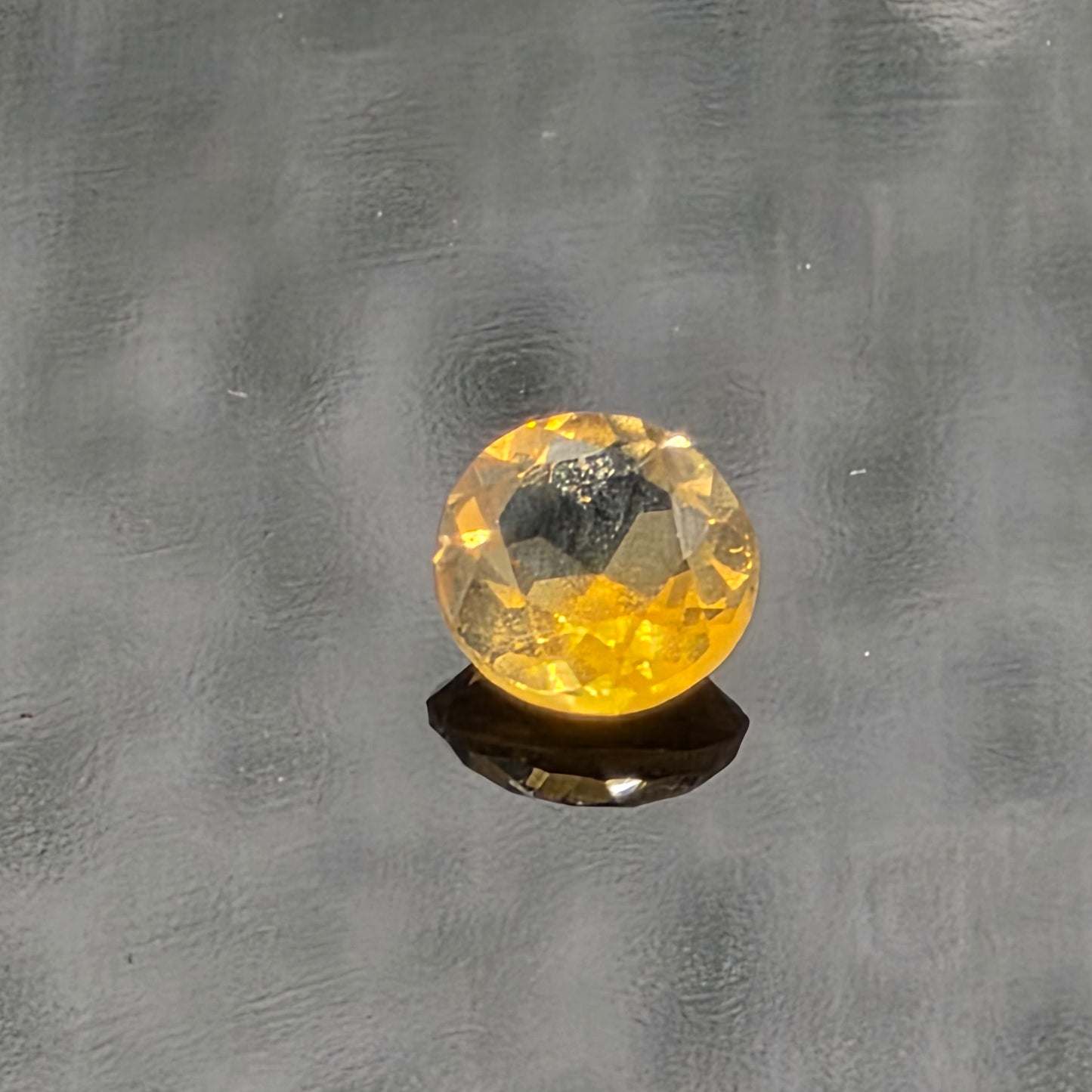 3.7mm Facet - Citrine